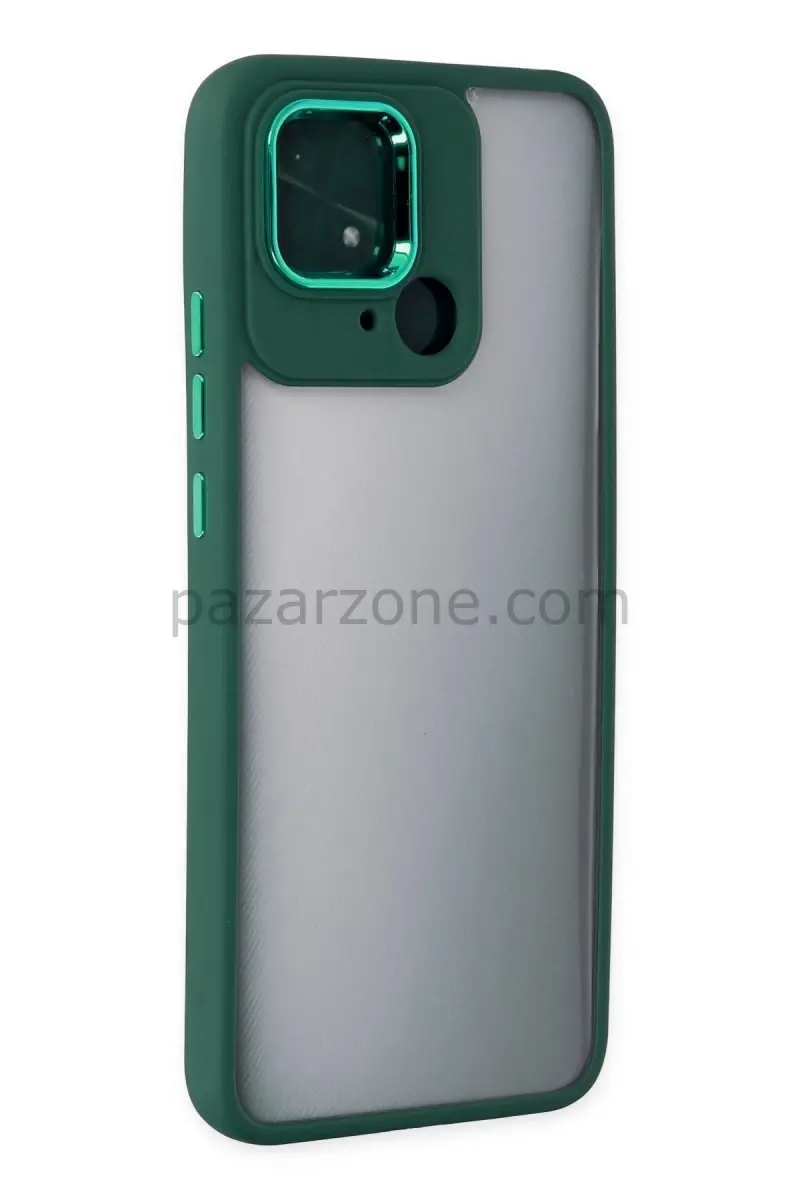 Newface Xiaomi Redmi 10C Kılıf Dora Kapak - Haki Yeşil