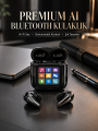 AI Destekli Dokunmatik Ekranlı Kablosuz Bluetooth Kulaklık