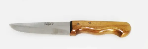 Küçükata Bursa Kalın Küt Kasap Bıçağı No:1, 13 Cm - Ahşap Sap