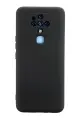 Newface Tecno Camon 16 Kılıf Nano içi Kadife Silikon - Siyah