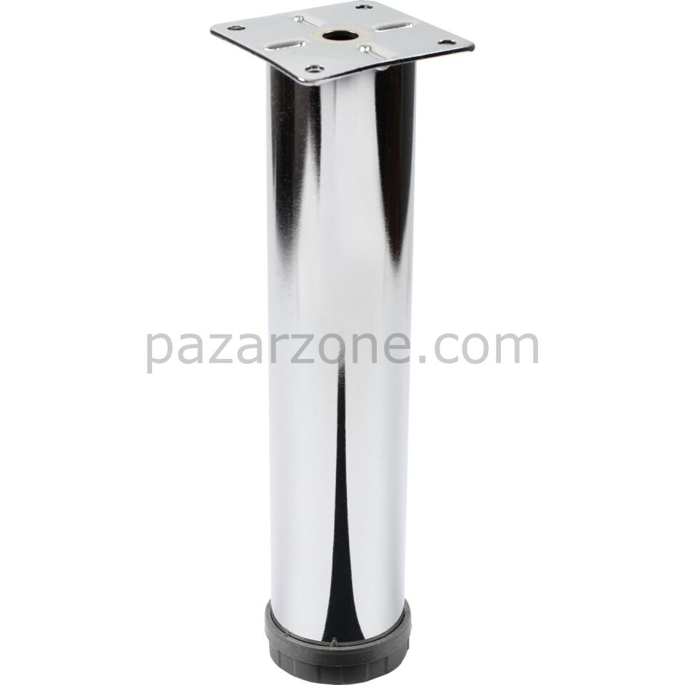 Metal Krom Ayak 42 mm Çap 10 cm Yükseklik