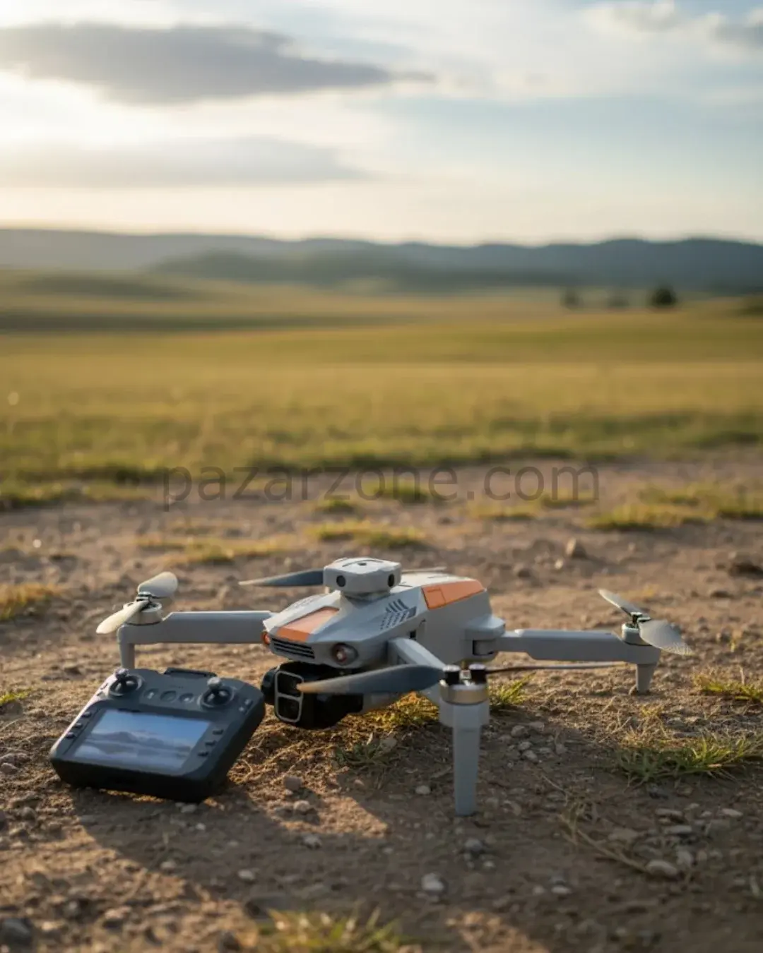GPS Özellikli Drone 1080P Kamera 360 Derece Dönebilen Uzun Uçuş Süreli