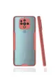 Newface Tecno Camon 16 Kılıf Platin Silikon - Pembe