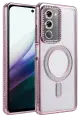 Newface Xiaomi Redmi 15 4G Joke Simli Magneticsafe Kılıf - Pembe