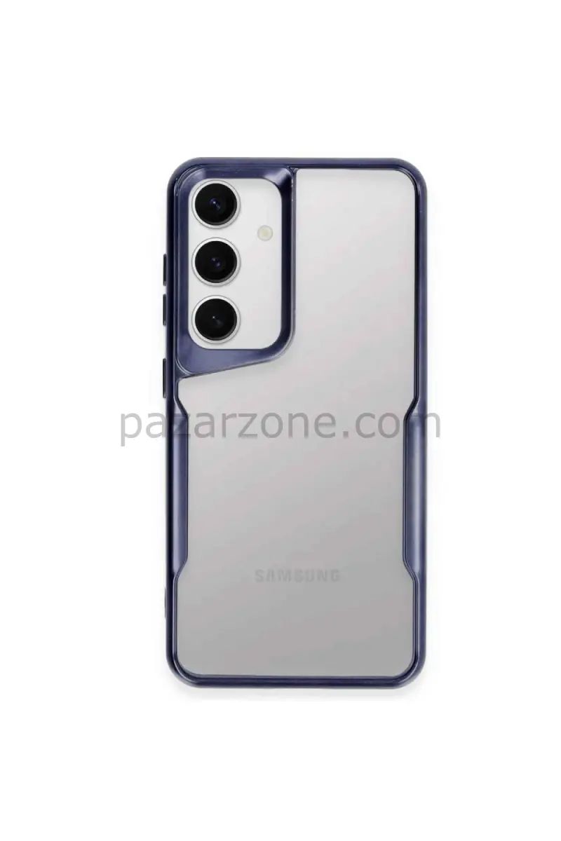 Newface Samsung Galaxy A14 4G Kılıf Boyi Silikon Kapak - Lacivert