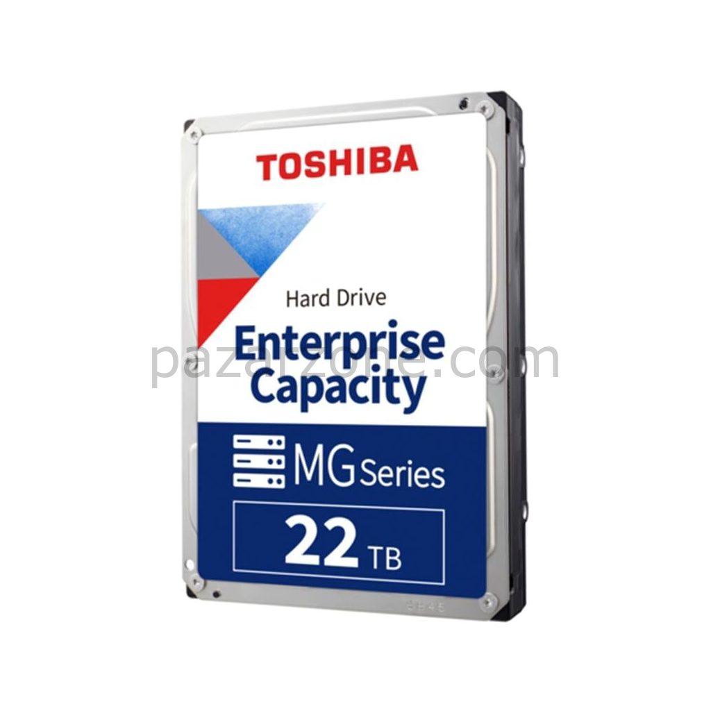 TOSHIBA ENTERPRISE, MG10AFA22TE, 3.5", 22TB, 512Mb 7200 Rpm, 7/24 Güvenlik, Data Center, Nas, Server, HDD (Türkiye Distribütörü Garantili)