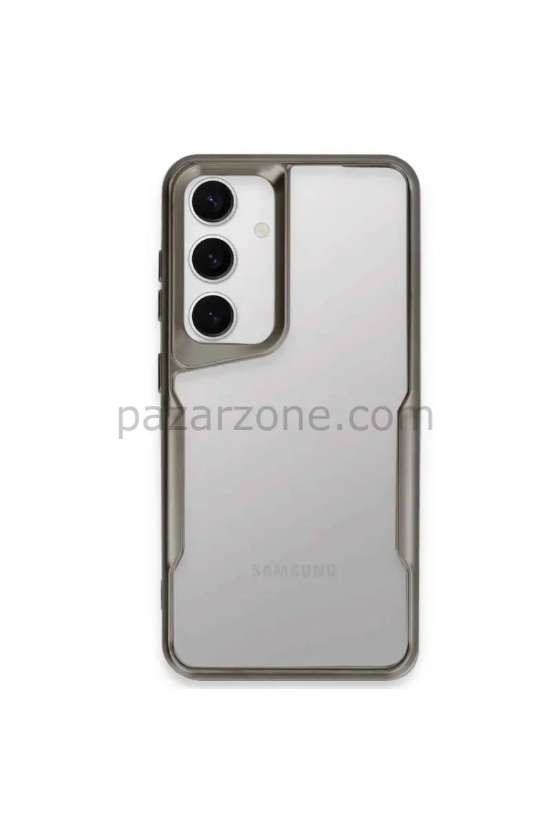 Newface Samsung Galaxy A14 4G Kılıf Boyi Silikon Kapak - Titan Gri
