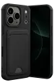 Newface Apple iPhone 17 Pro Kelvin Kartvizitli Silikon - Siyah