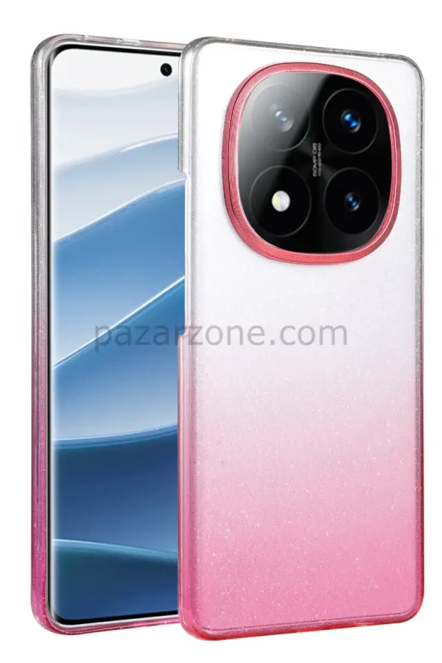 Newface Xiaomi Redmi Note 14 Pro 5G Glossy Kapak - Pembe