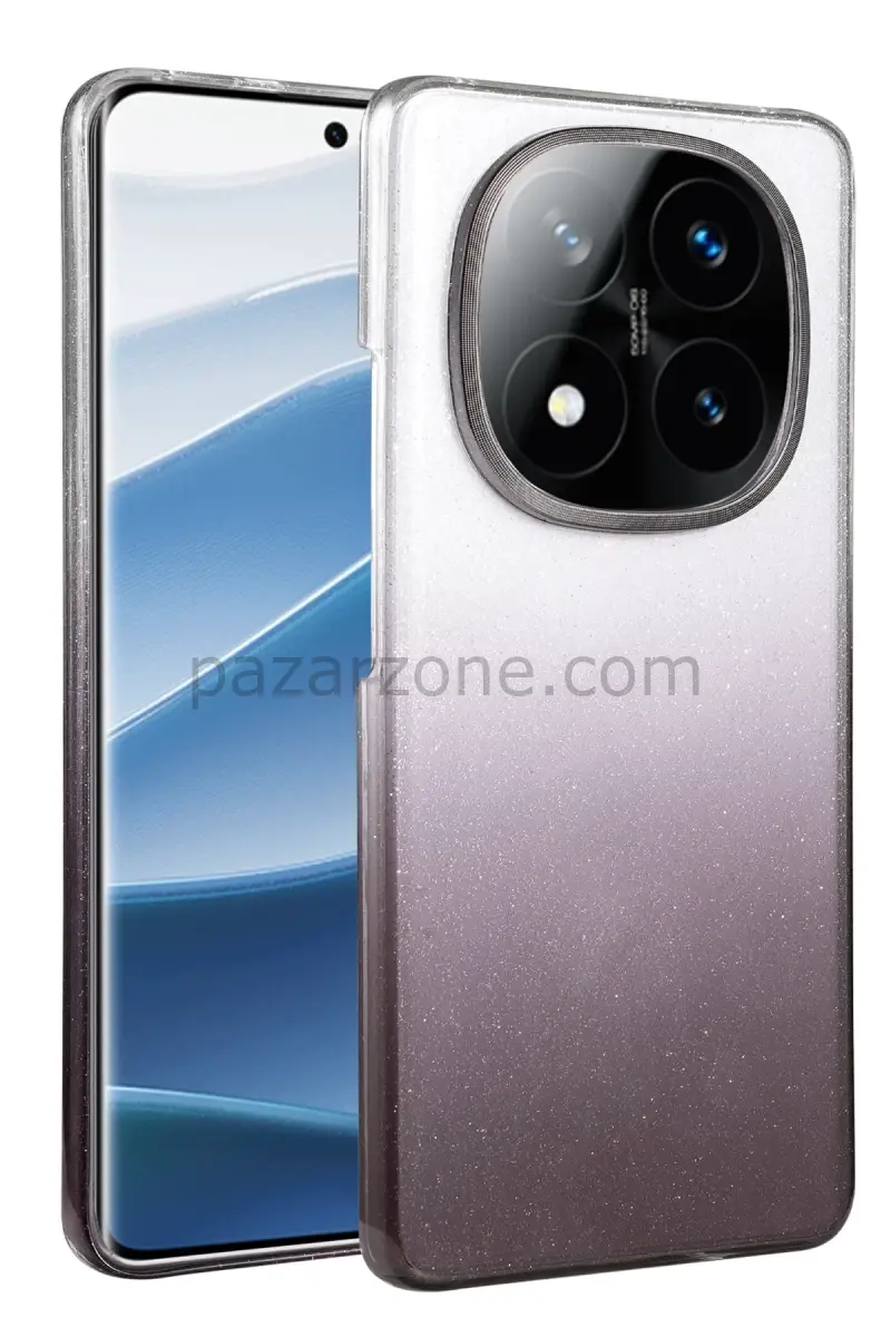 Newface Xiaomi Redmi Note 14 Pro 5G Glossy Kapak - Siyah