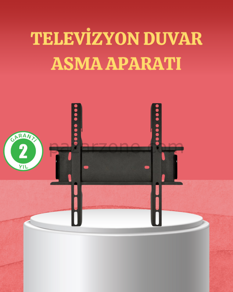 32-42 İnç TV Askı Aparatı Kolay Kurulum Düz ve Kompakt Tasarım