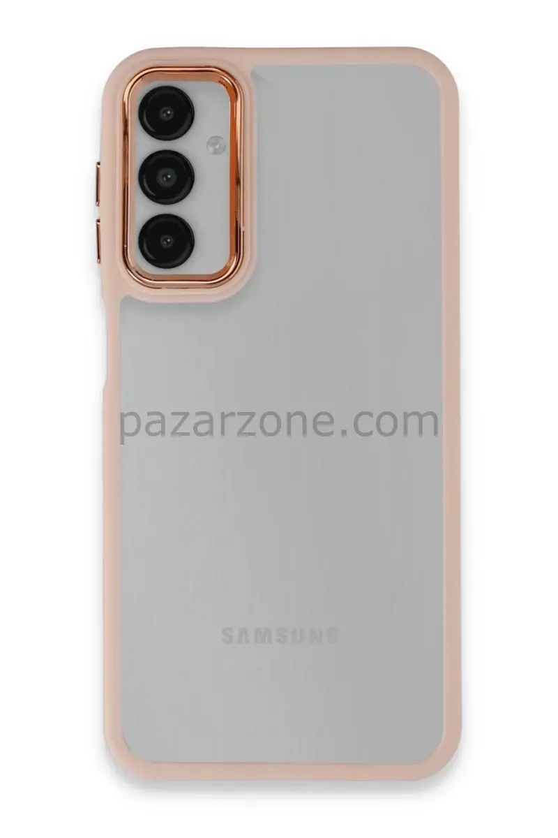 Newface Samsung Galaxy A14 4G Kılıf Dora Kapak - Pudra