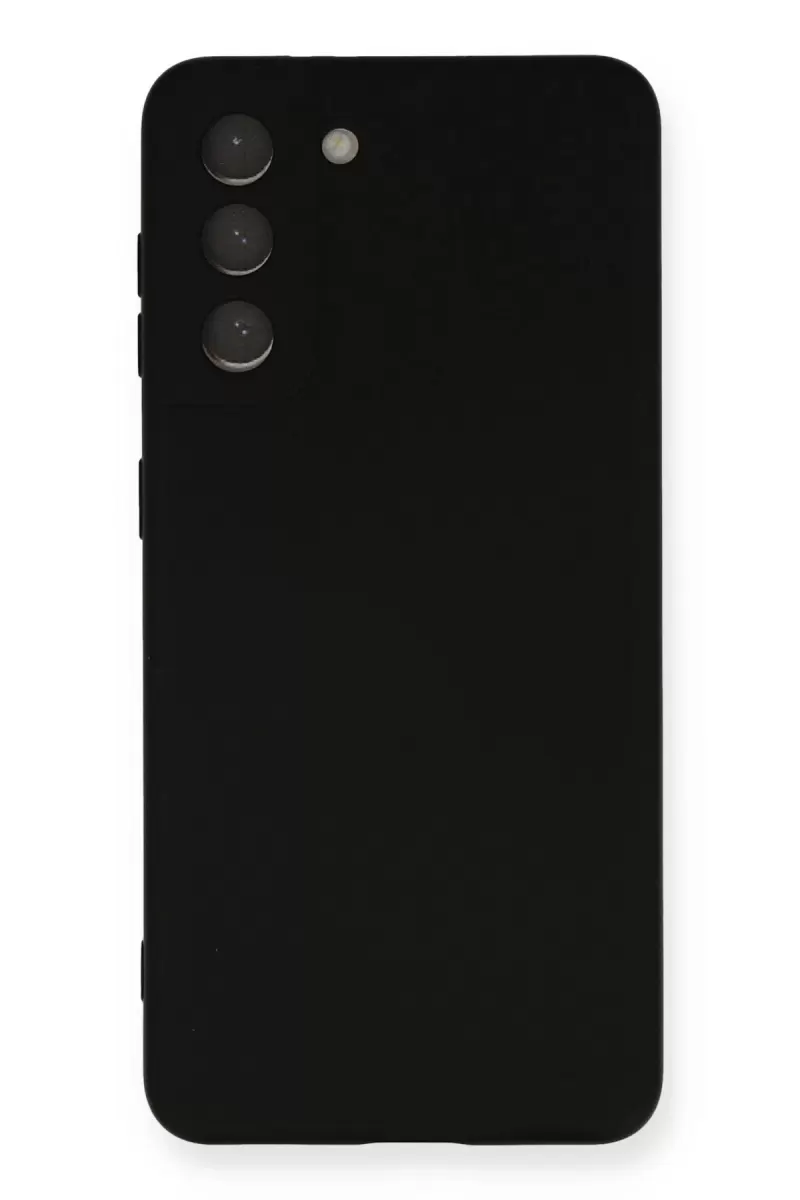 Newface Samsung Galaxy S21 FE Kılıf Nano içi Kadife Silikon - Siyah