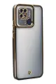 Newface Xiaomi Redmi 10C Kılıf Liva Lens Silikon - Siyah