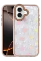 Newface Apple iPhone 16 Lumi Desenli Kapak - Çöl Titanyum