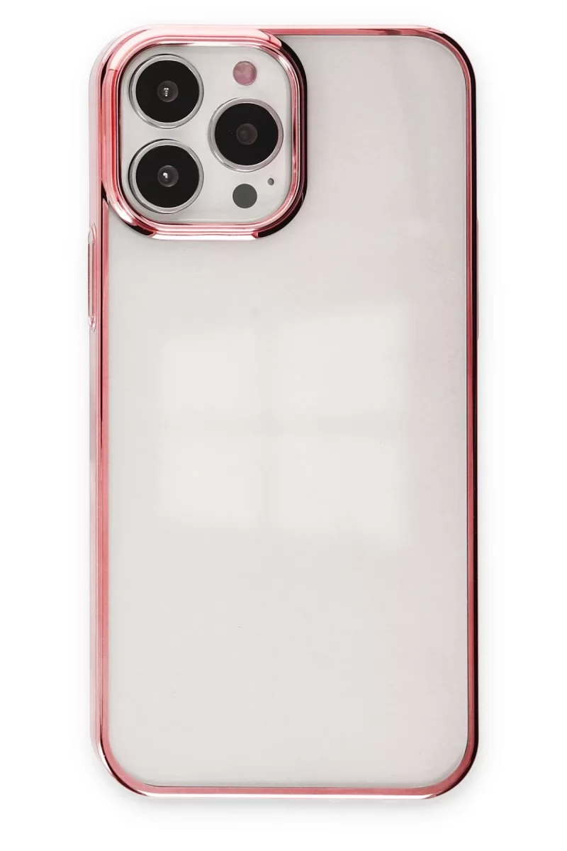 Newface Apple iPhone 14 Pro Max Kılıf Element Silikon - Pembe