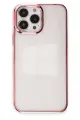Newface Apple iPhone 14 Pro Max Kılıf Element Silikon - Pembe