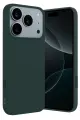 Newface Apple iPhone 17 Pro Max First Silikon - Koyu Yeşil