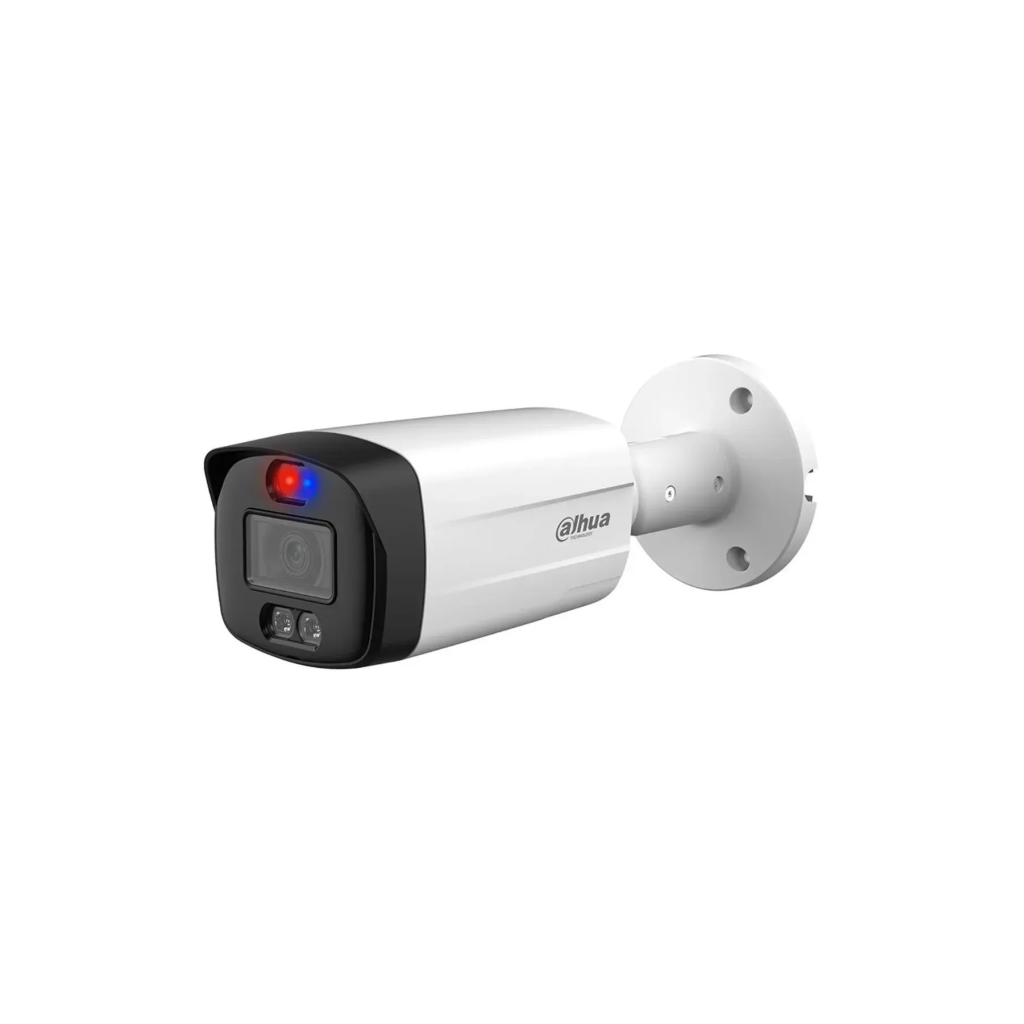 DAHUA IPC-HFW1439TC1-SA-IL, 4Mpix, 3,6mm Lens, SD Kart, Smart Dual Light, H265+, 30Mt Gece Görüşü, Dahili Mikrofon, IP67, PoE Bullet IP Kamera