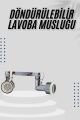 Dönebilen Musluk Başlığı Akrobat Mutfak Banyo Musluk Ucu Başlığı Oynar Başlıklı