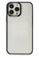 Newface Apple iPhone 14 Pro Max Kılıf Element Silikon - Siyah