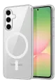 Newface Samsung Galaxy S25 FE Combo Sert Şeffaf Magsafe Kapak - Şeffaf