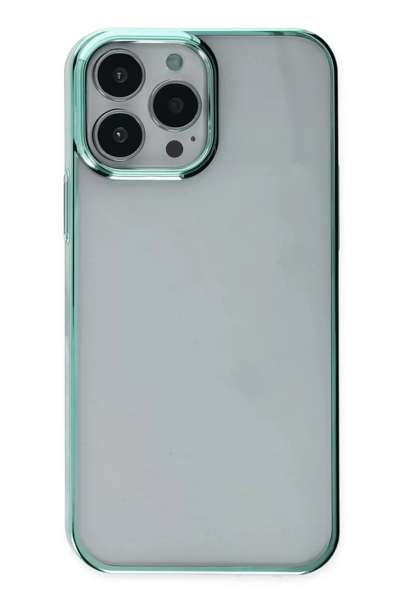 Newface Apple iPhone 14 Pro Max Kılıf Element Silikon - Yeşil