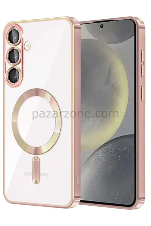 Newface Samsung Galaxy A27 5G Kross Magneticsafe Kapak - Rose