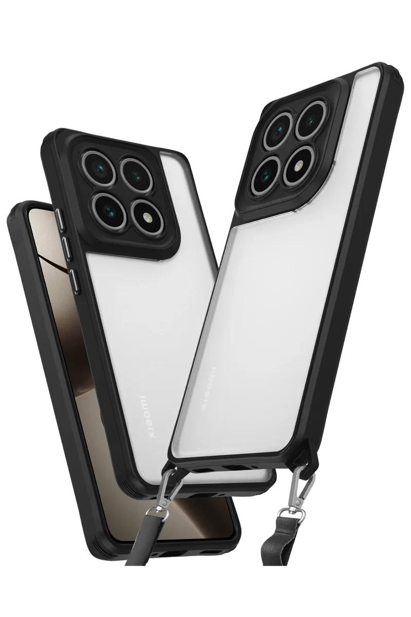 Newface Xiaomi Mi 14T Pro Kılıf Penta Silikon Kılıf - Siyah