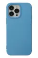Newface Apple iPhone 14 Pro Max Kılıf Nano içi Kadife Silikon - Mavi