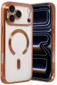 Newface Apple iPhone 17 Pro Kross Magneticsafe Kapak - Turuncu