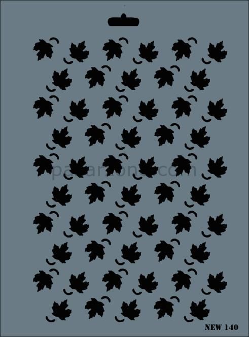 Rich New Seri N-140 Stencil 35x25 cm