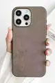Newface Apple iPhone 15 Pro Max Kılıf Karen Magsafe Kapak - Kahverengi
