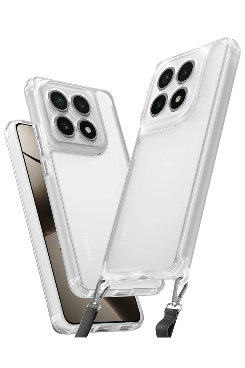 Newface Xiaomi Mi 14T Pro Kılıf Penta Silikon Kılıf - Şeffaf
