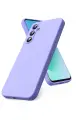 Newface Samsung Galaxy S25 FE First Silikon - Lila