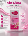Biowet Pudralı Sir Ağda Bant Seti 41’li Hassas Ciltler İçin Rosehip Vitamin E Epilasyon Seti 1 Paket