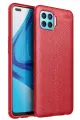 Newface Oppo Reno 4 Lite Kılıf Auto Focus Kapak - Kırmızı