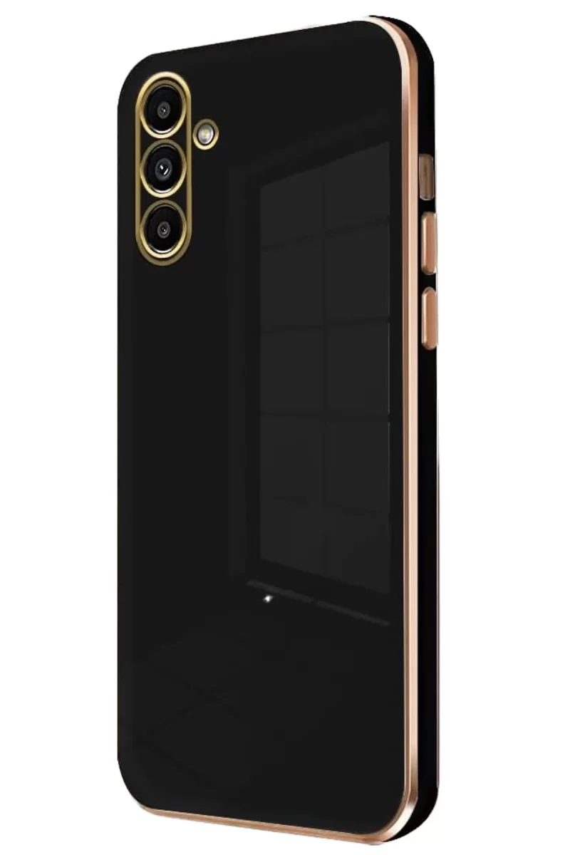 Newface Samsung Galaxy A55 5G Kılıf Volet Silikon - Siyah