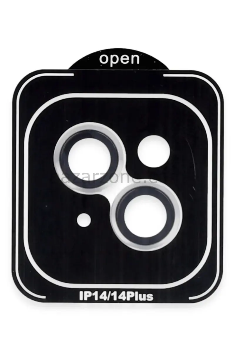 Joko Apple iPhone 14 PVD Metal Kamera Lens - Gümüş
