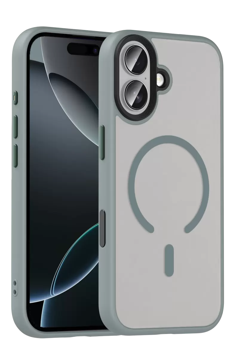 Joko Apple iPhone 17 Megane Magsafe Kapak - Titan Gri