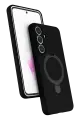 Newface Samsung Galaxy S24 FE Regal Magsafe Standlı Kapak - Siyah