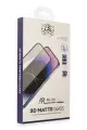 Newface Apple iPhone 13 Pro Max Bilvis 3D Mat Cam Ekran Koruyucu