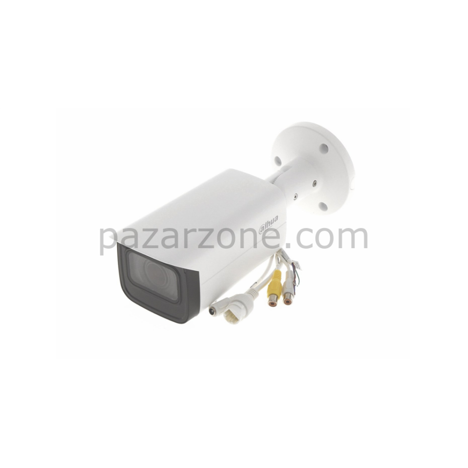 DAHUA IPC-HFW3241T-ZAS-27135, 2Mpix, 2,7-13,5mm Motorize Lens, H265+, 60Mt Gece Görüşü,  Wizsense, IP67, IK10,  PoE Bullet IP Kamera