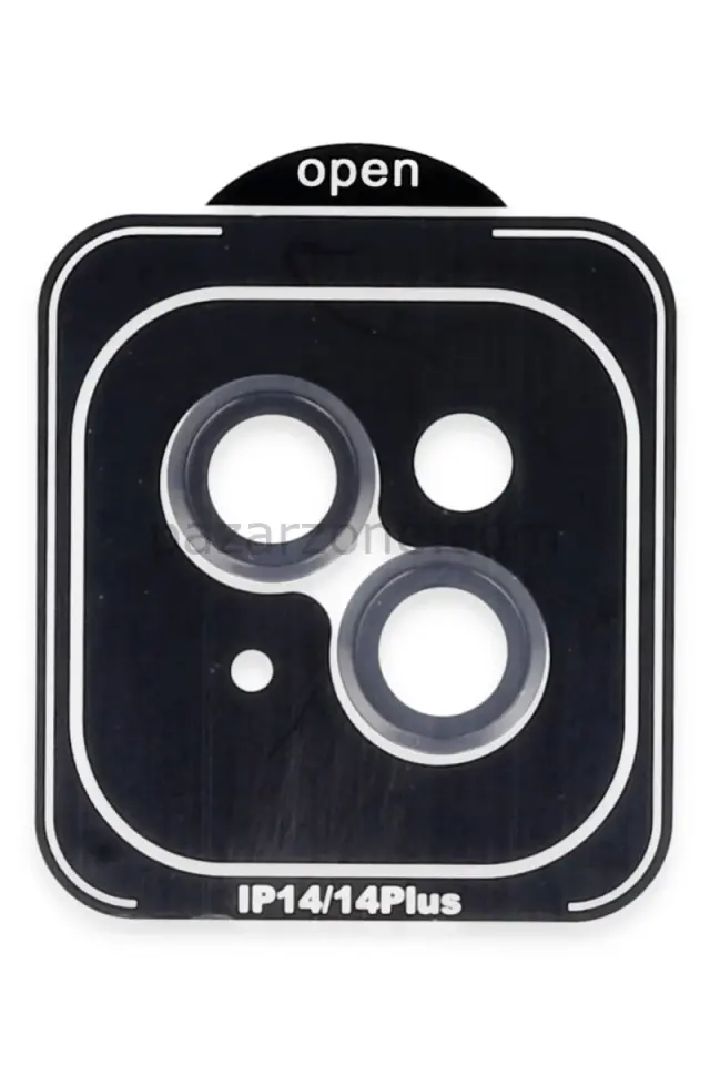Joko Apple iPhone 14 PVD Metal Kamera Lens - Siyah