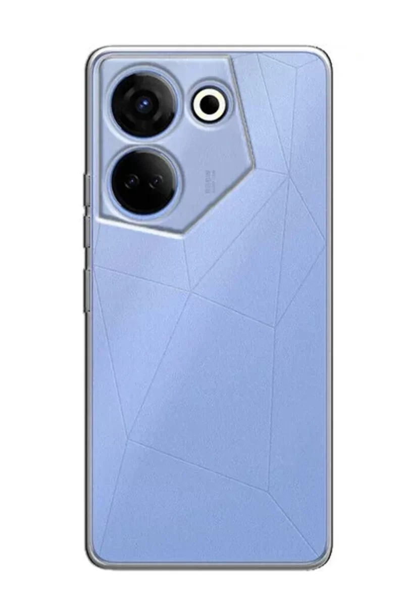 Newface Tecno Camon 20 Pro 5G Kılıf Lüx Şeffaf Silikon