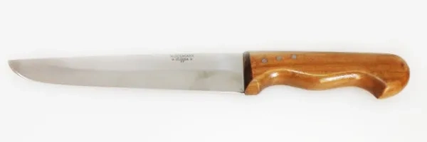 Küçükata Bursa Kalın Küt Kasap Bıçağı No:4, 20 Cm - Ahşap Sap