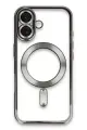 Newface Apple iPhone 16 Kılıf Kross Magneticsafe Kapak - Titan Gri