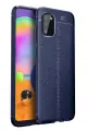 Newface Samsung Galaxy A02S Kılıf Auto Focus Kapak - Lacivert
