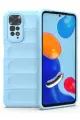 Newface Xiaomi Redmi Note 11 Kılıf Optimum Silikon - Sky Blue