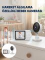 Gece Görüşlü Bebek Kamerası Ninni ve Alarm Özellikli Yeni Nesil